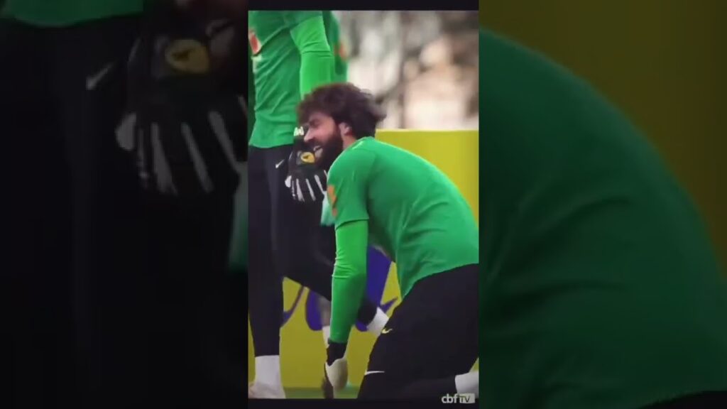 TREINO BRABO dos monstros! Ederson, Alisson e Wewerton