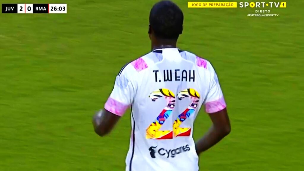 Timothy Weah vs Real Madrid