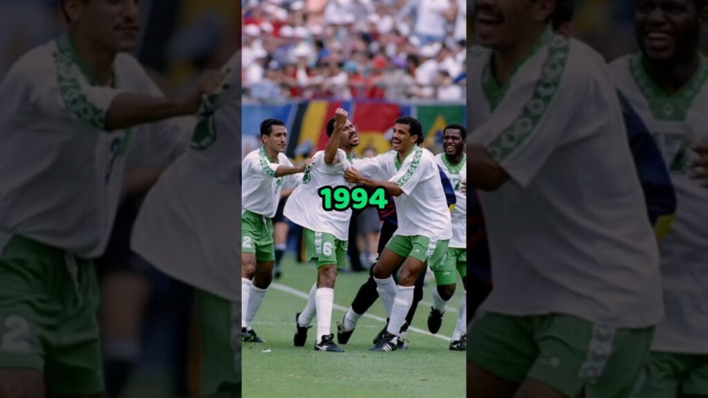 مشاركات المنتخب السعودي في كأس العالم #shorts