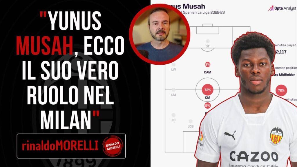 Yunus MUSAH sgombriamo il campo, chi è veramente e quale ruolo ha il nuovo centrocampista del Milan?