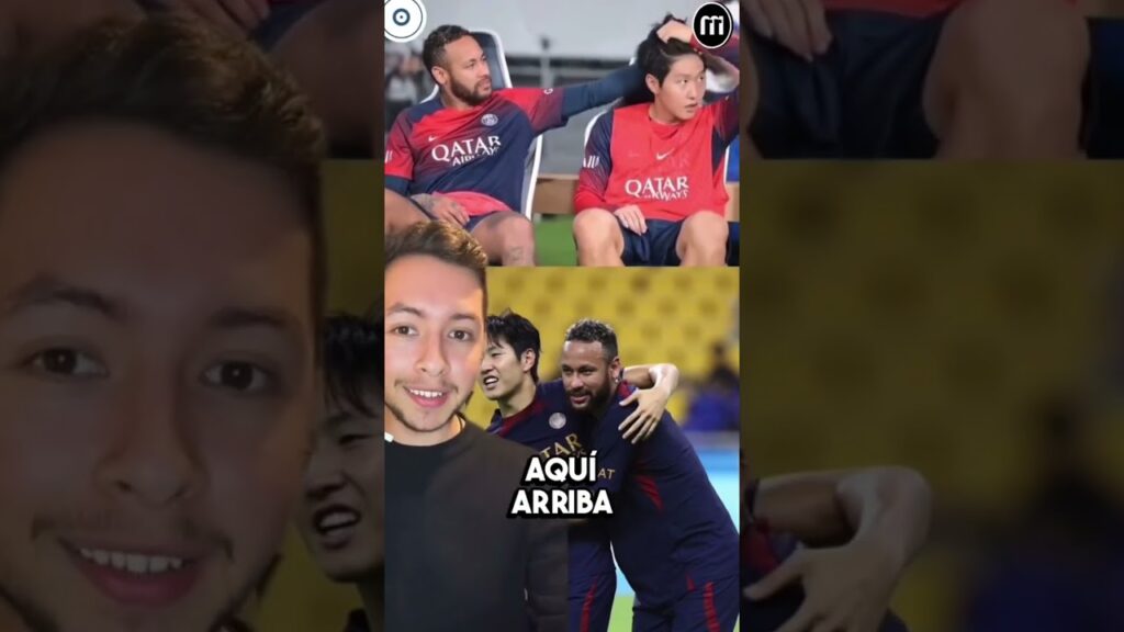 ¡NEYMAR SE "ENAMORÓ" DE KANGIN LEE 😅 RÁPIDAMENTE SE HICIERON GRANDES AMIGOS (Y LO HACEN NOTAR) ❤