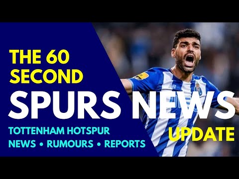 THE 60 SECOND SPURS NEWS UPDATE: Taremi Talks, Ndombele & Spence on the Transfer List, £5.6M Winger