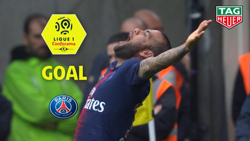 Goal Dani ALVES (19') / FC Nantes - Paris Saint-Germain (3-2) (FCN-PARIS) / 2018-19