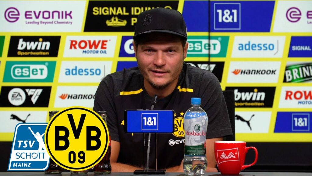 „Die Jungs machen einen richtig guten Eindruck!“ | PK mit Edin Terzic | TSV Schott Mainz - BVB