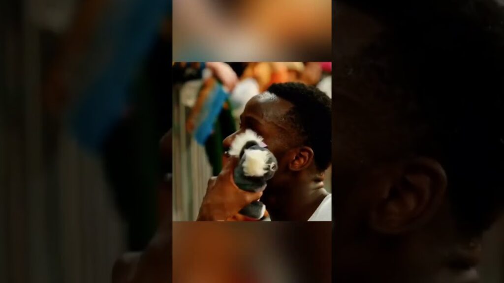 Quel beau geste de pape matar sarr 🇸🇳⚽️🙏