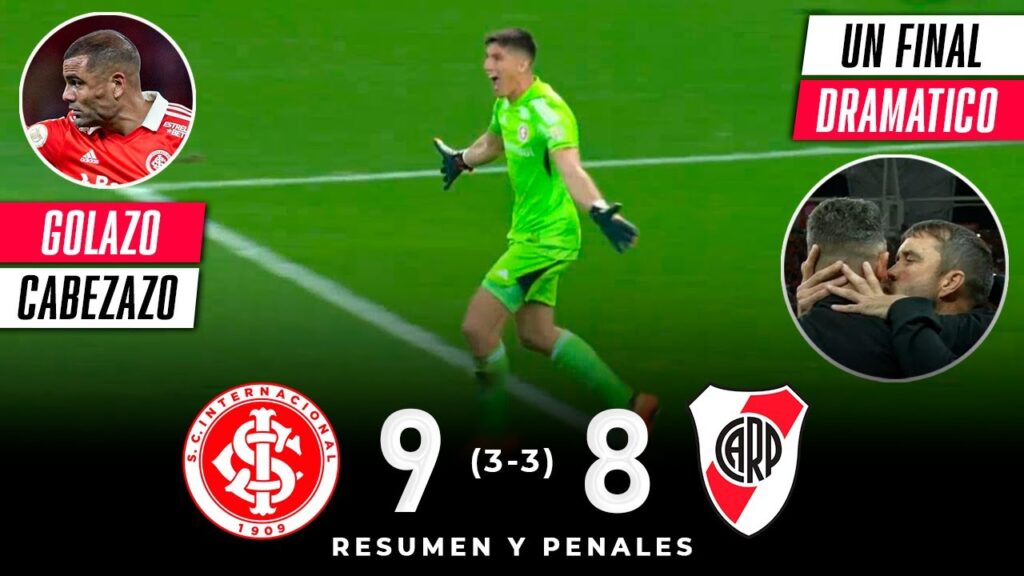 Internacional vs River Plate 9-8 (2-1) 🏆 RESUMEN COMPLETO y PENALES – Copa Libertadores 2023