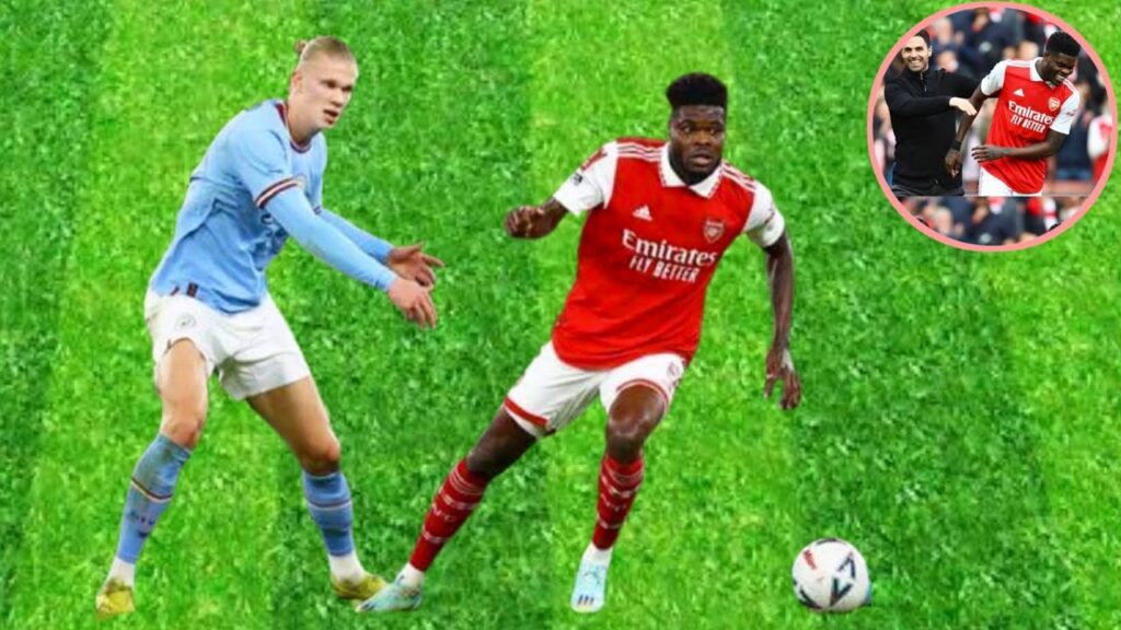 Mikel Arteta Salute Thomas partey|Manchester city vs Arsenal (1-4)