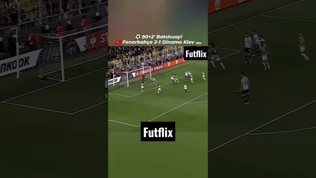 Batshuayi Harika Son Dakika Golü Fenerbahçe 2-1 Dinamo Kiev