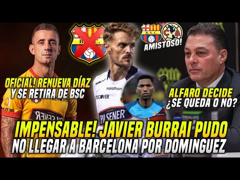 JAVIER BURRAI SEGUNDA OPCIÓN por DOMINGUEZ!OFICIAL: DAMIÁN DÍAZ RENUEVA con BARCELONA para RETIRARSE JAVIER BURRAI SEGUNDA OPCIÓN por DOMINGUEZ!OFICIAL: DAMIÁN DÍAZ RENUEVA con BARCELONA para RETIRARSE