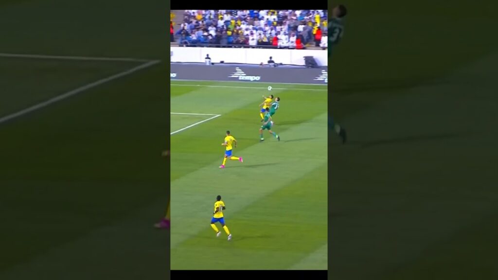 Sultan Al-Ghannam goal today #alnassr #football #soccer #shorts #ronaldo #viral