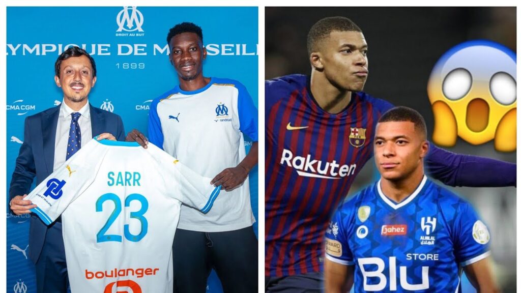 Marseille présente Ismaila Sarr, Un Renfort..Mbappe dans le doute Barcelone et Al Hilal à l'assaut