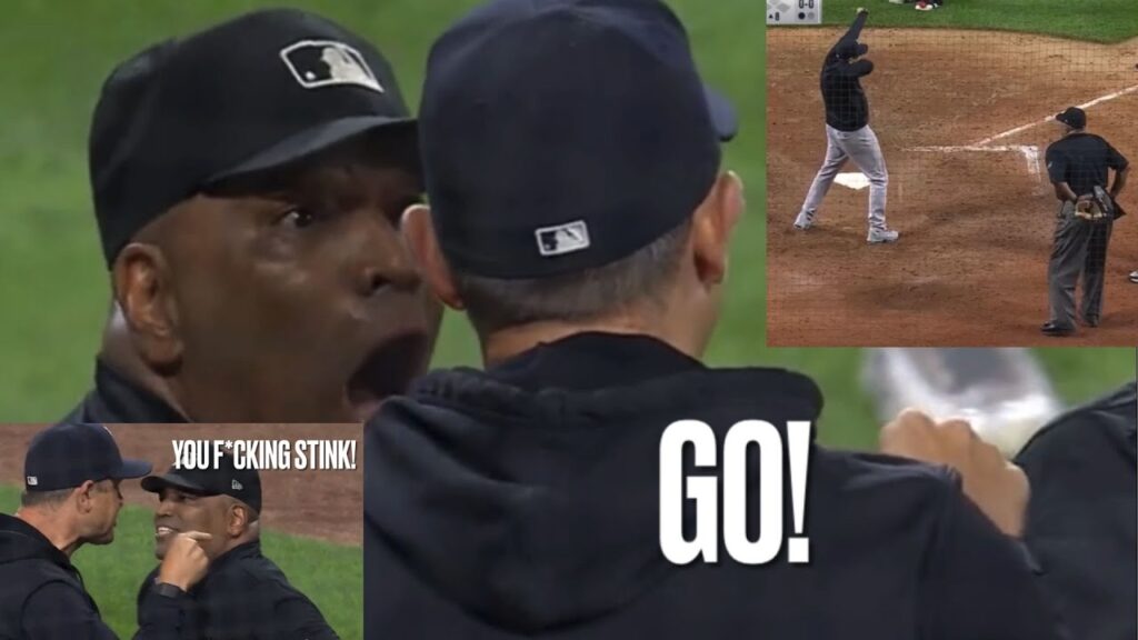 Breakdown: Aaron Boone impersonates Laz Diaz & tells him he stinks | Yankees at White Sox 2023