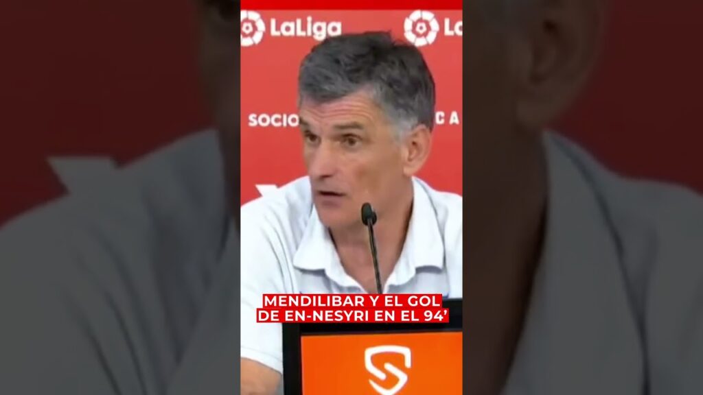 MENDILIBAR y su RESPUESTA VIRAL sobre el gol de EN-NESYRI en el 94 | SEVILLA 2 - VILLARREAL 1 | AS