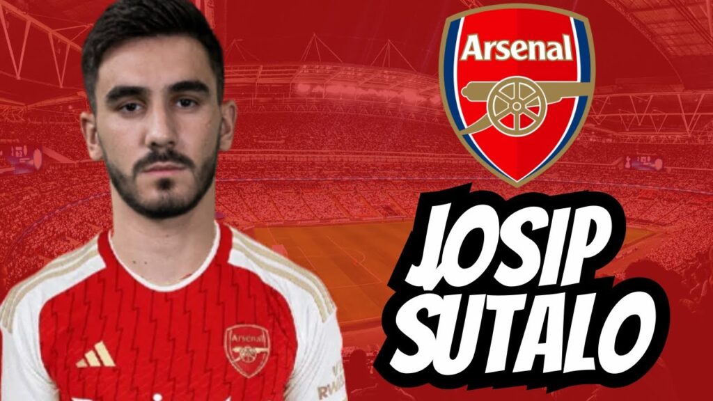 JOSIP SUTALO  ● Welcome to Arsenal - 2023 - Best Defensive  & Pass