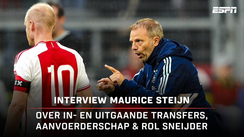 "De GROTE JONGENS worden nog BINNENGEHAALD" 👀 | Interview Maurice Steijn op Open Dag Ajax 🎙️