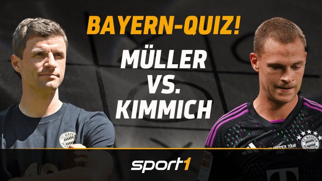 Bayern-Quiz! Müller lässt Kimmich ganz alt aussehen