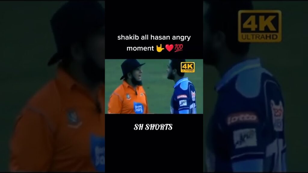 Sakib Al Hasan angry moment🤬🔥||cricket shorts||#crickettiktok||#shorts