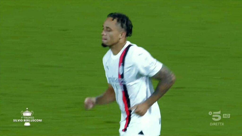 Noah Okafor debut for AC Milan