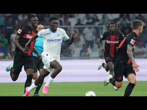 Ismaïla Sarr vs Bayer Lerverkusen #OM #olympiquedemarseille