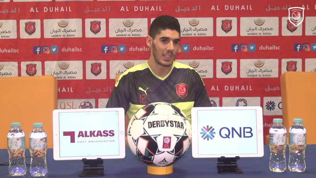 المؤتمر الصحفي للاعب كريم بوضيف | الدحيل vs العربي | QNB 20/21