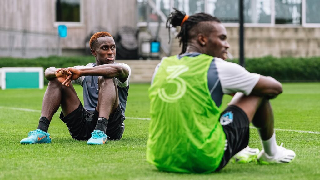 Sam Adekugbe and Richie Laryea reunited at the Whitecaps