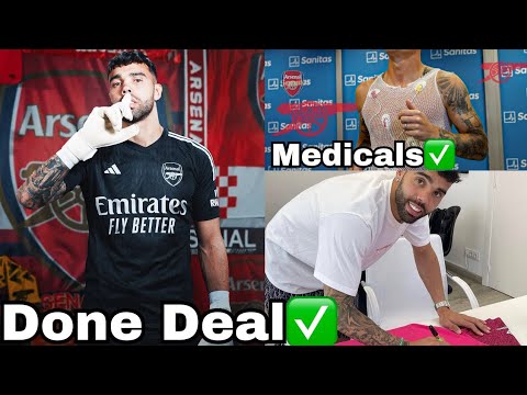 [Video] David Raya Arrives for Arsenal 😊✅