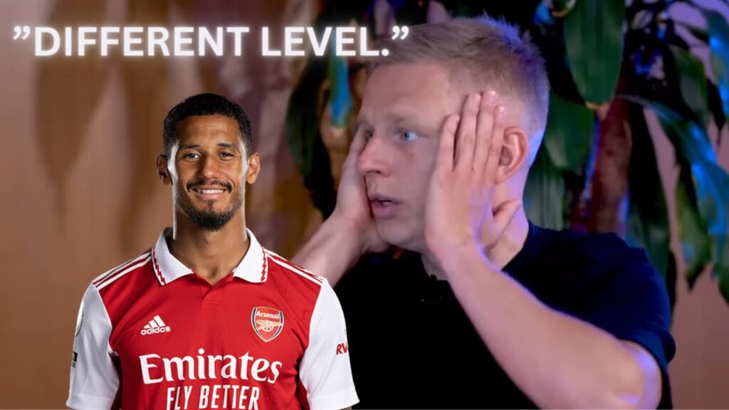 Zinchenko CANNOT BELIEVE how good Saliba is… Zinchenko CANNOT BELIEVE how good Saliba is…