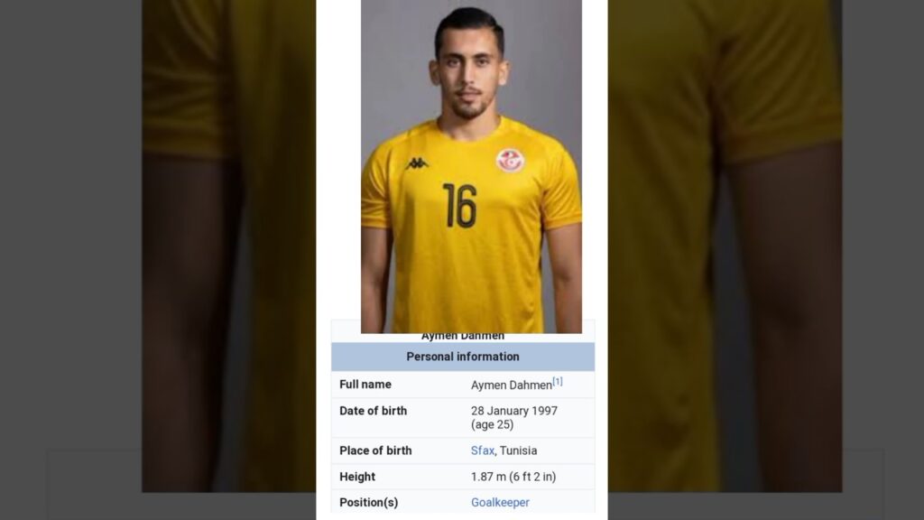 biography of Aymen Dahmen football player. || #shorts || #footballshorts tunisia biography of Aymen Dahmen football player. || #shorts || #footballshorts tunisia