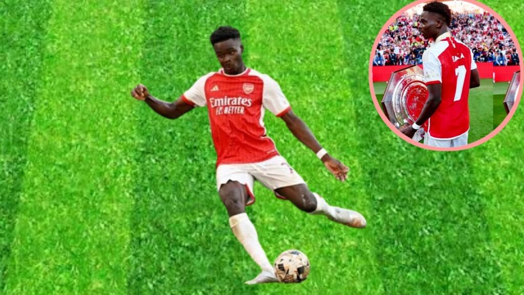 King Saka is crowned with style |Manchester city vs Arsenal (1-4)