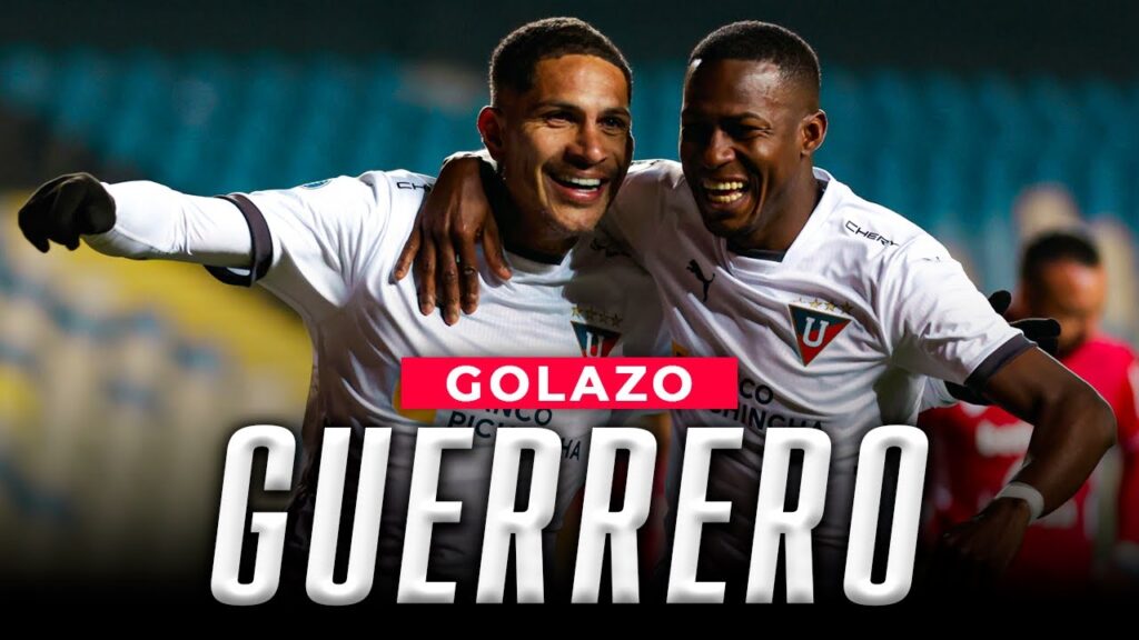 GOLAZO de PAOLO GUERRERO en su DEBUT 🏆 Copa Sudamericana 2023