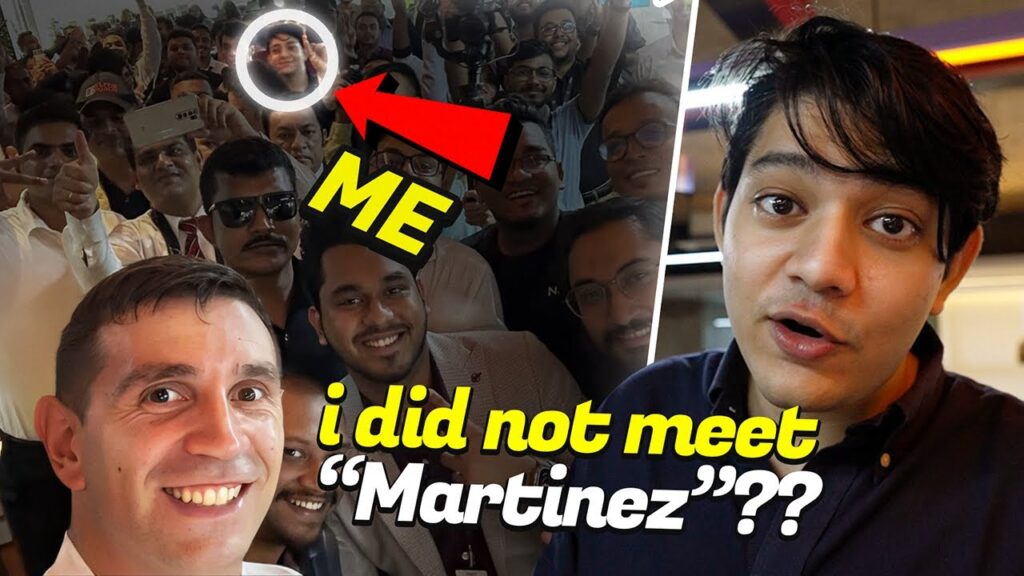 I did not meet Emi Martinez