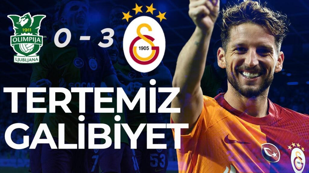 Olimpija Ljubljana 0-3 GALATASARAY | Galatasaray Şampiyonlar Ligi | Galatasaray Haberleri