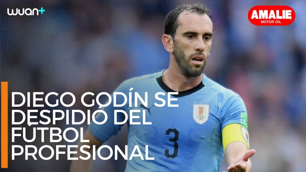 Diego Godín se despidió del fútbol profesional #tiempodeportivo