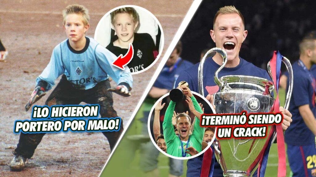 La INCREÍBLE vida de TER STEGEN, un delantero LAMENTABLE que se volvió el MEJOR PORTERO del mundo