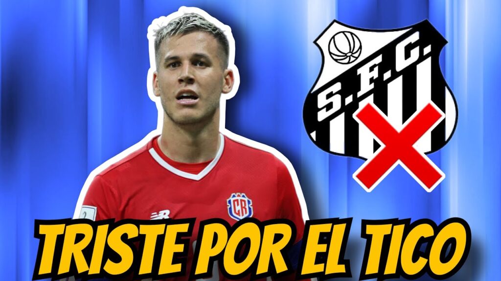 Juan Pablo Vargas El Defensa Tico Que casi ficha Por el Santos de Brasil ¿Que fue lo que Pasó?
