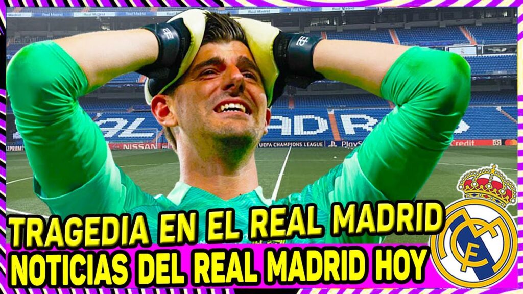 ¡NO LO PODRÁS CREER! Thibaut Courtois con rotura de ligamentos previo al debut del Real Madrid