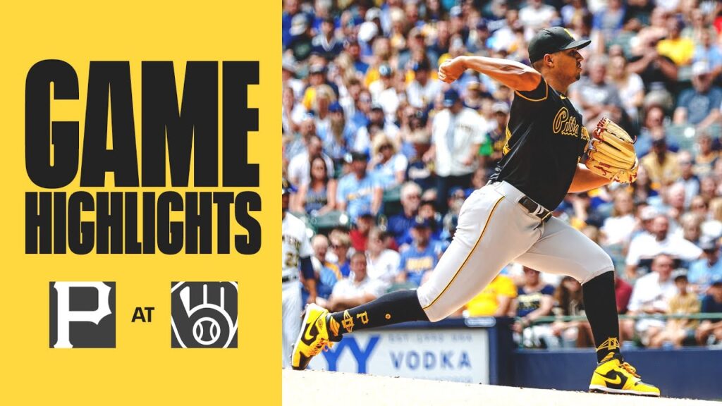 Johan Oviedo Throws Seven Shutout Innings in Win | Pirates vs. Brewers (8/6/23)
