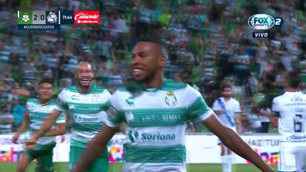 Gol de A. Preciado | Santos 3-0 Puebla | Liga BBVA MX - Guard1anes 2021 - Semifinal IDA