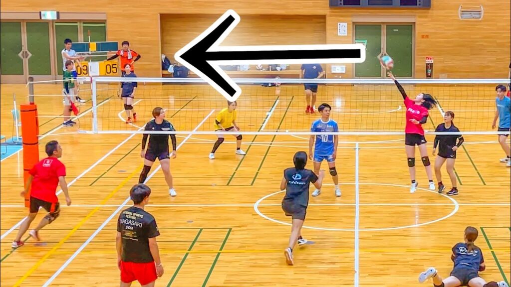 【バレーボール】ワンハンドトスが上手すぎた