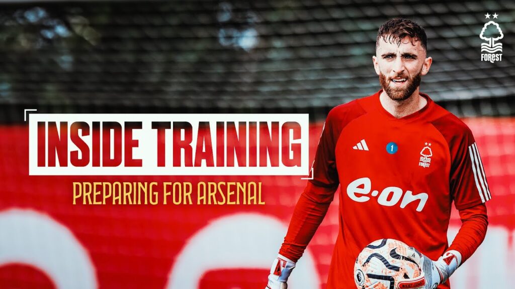 INSIDE TRAINING | TURNER’S FIRST SESSION | PREPARING FOR ARSENAL