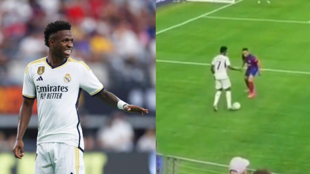 Vinicius Jr vs Sergino Dest