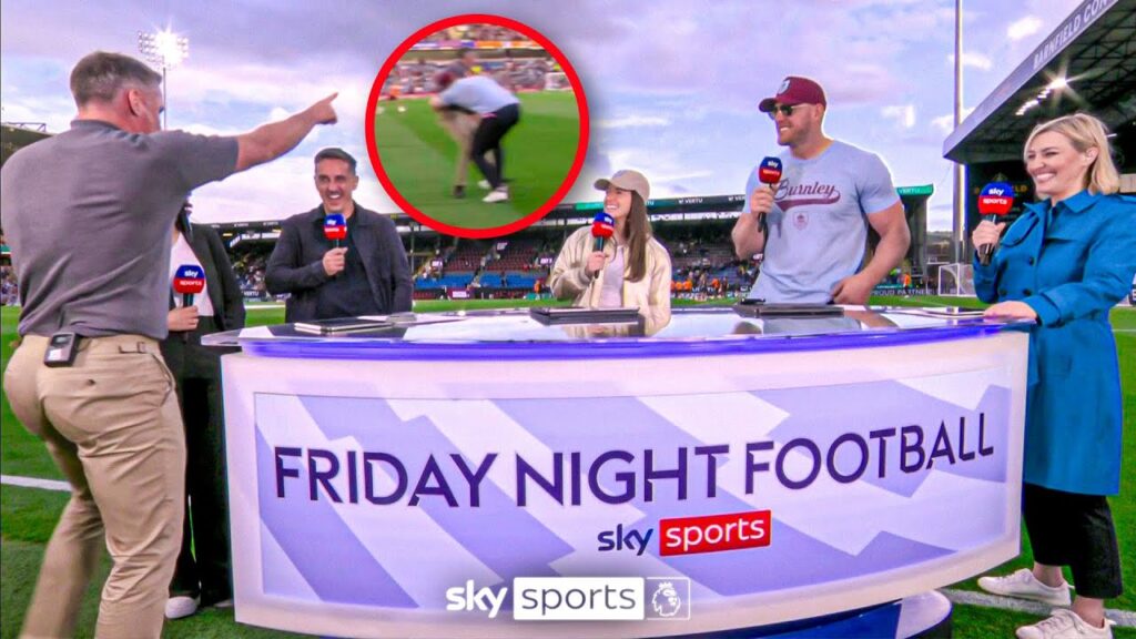 NFL legend JJ Watt TACKLES Jamie Carragher 🤣 🏈