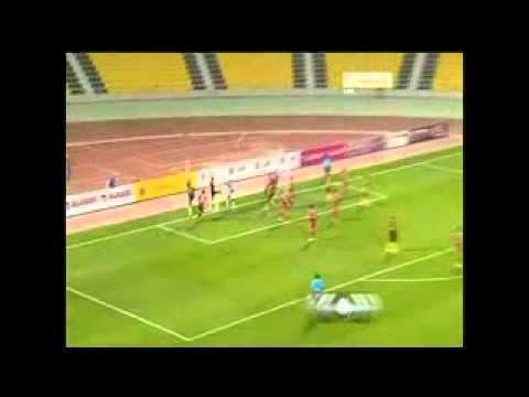 الهدف الثانى و الثالث لبوعلام خوخى في مرمى قطر