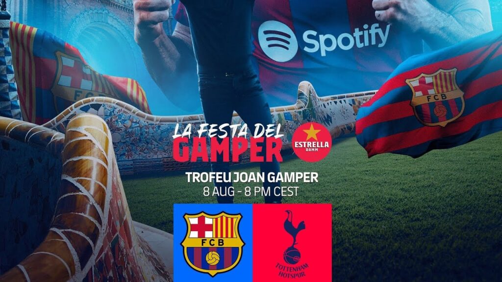 Pretemporada: F.C. Barcelona vs Tottenham Hotspur en el Trofeo Joan Gamper 2023-24