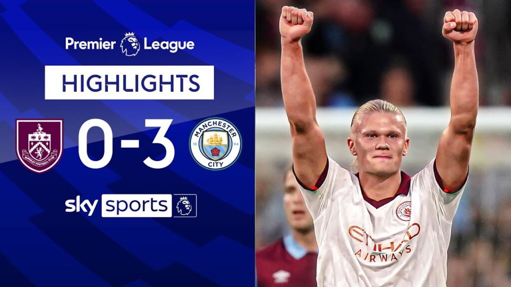 Haaland DOUBLE spoils Burnley party! | Burnley 0-3 Man City | Premier League Highlights