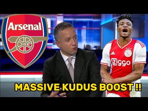 Arsenal handed Huge Mohamed Kudus transfer Boost🔥✔️