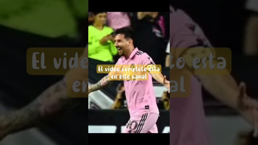 Los asuntos pendientes de Messi con Inter Miami #futbolnoticias #futbol