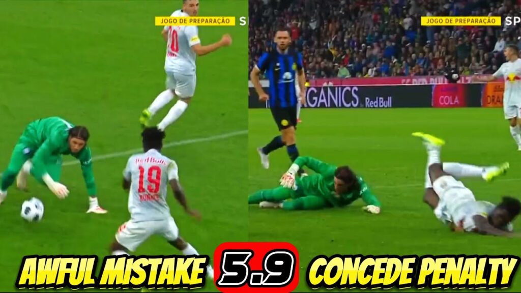 WORST INTER DEBUT For Yann Sommer vs Salzburg 🥴