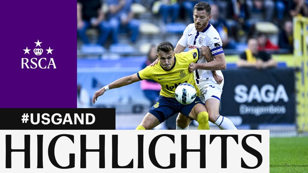 HIGHLIGHTS: Union Saint-Gilloise - RSC Anderlecht | 2023-2024
