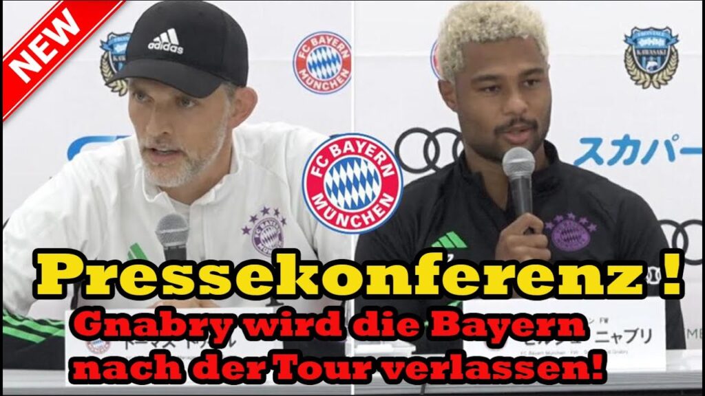 Pressekonferenz ! Niemand möchte, dass das passiert! Gnabry wird die Bayern nach der Tour verlassen!